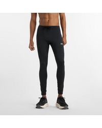 New Balance - Hombre Nb Sleek Pocket Tight 27" En, Poly Knit, Talla - Lyst