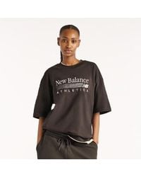 New Balance - Trackside Oversized T-Shirt - Lyst