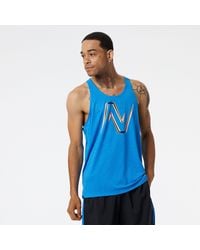 New Balance Sleeveless t-shirts for Men | Online Sale up to 38% off | Lyst