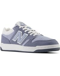 New Balance - 480 In Cool Grey Leather - Lyst