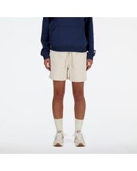 New Balance - Women Athletics French Terry Shorts - Lyst