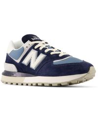 New Balance - 574 legacy in blu/bianca - Lyst