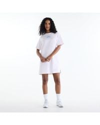 New Balance - Sport Linear Graphic T-Shirt Dress - Lyst