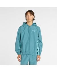 New Balance - Trackside Woven Jacket - Lyst