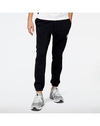 New Balance - Homme Pantalons Nb Hoops Essentials Fundamental En, Cotton Fleece, Taille - Lyst