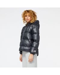 New Balance - Nb Athletics Short Synthetic Puffer In Polywoven - Lyst