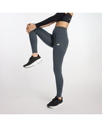New Balance - Femme Nb Harmony High Rise Legging 27&Quot; En, Poly Knit, Taille - Lyst