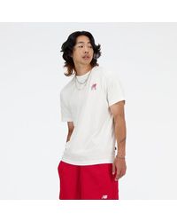 New Balance - Homme Sport Essentials Bookshelf T-Shirt En, Cotton, Taille - Lyst