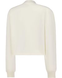New Balance - Nbx Lunar New Year Sweat Shirt In White Cotton Fleece - Lyst