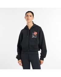 New Balance - Nyc Marathon Fleece Full Zip - Lyst
