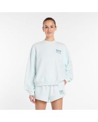 New Balance - Reimagined Fleece Crew - Lyst