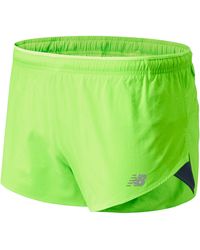 new balance impact split 3 inch short