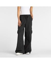 New Balance - Femme Woven Cargo Pant En, Polytissé, Taille - Lyst