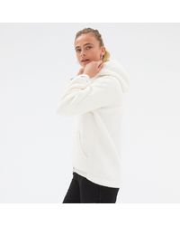 New Balance - Q Speed Sherpa Pullover In Poly Knit - Lyst