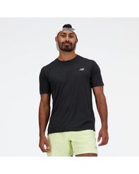 New Balance - Homme Athletics T-Shirt En, Poly Knit, Taille - Lyst