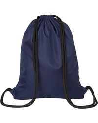 New Balance - Team Drawstring Bag In Blue Polyester - Lyst