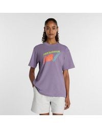 New Balance - Classic Tri-Logo T-Shirt - Lyst
