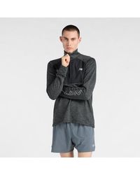 New Balance - London Edition Rc Essential Heat Grid Half Zip Ldn - Lyst