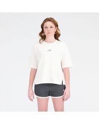 New Balance - Athletics Remastered Cotton Jersey Boxy T-shirt - Lyst