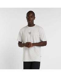 New Balance - Debut Baton T-Shirt - Lyst