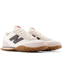 New Balance - Rc30 In White/black/red Suede/mesh - Lyst