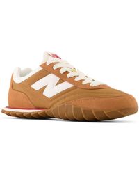 New Balance - Rc30 In Brown/white/red Suede/mesh - Lyst