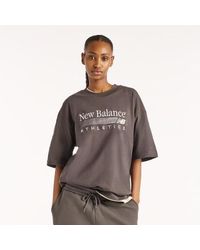 New Balance - Trackside Oversized T-Shirt - Lyst