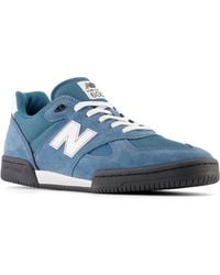New Balance - Nb Numeric Tom Knox 600 In Blue/white Suede/mesh - Lyst
