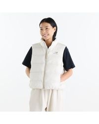 New Balance - Boston Puffer Vest - Lyst