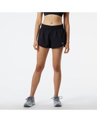New Balance - Femme Short Accelerate 2.5 Inch En, Polywoven, Taille - Lyst