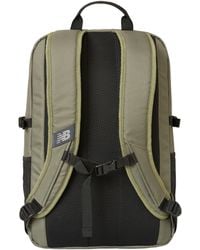 New Balance - Logo Backpack In Green Polyester - Lyst