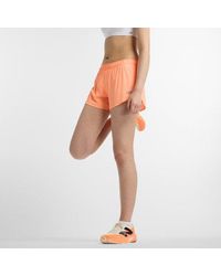 New Balance - Donna Rc Ultra Light Split Short 3" Politessuto, Taglia - Lyst