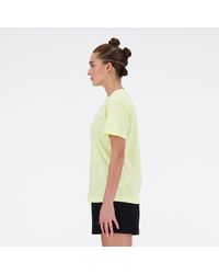 New Balance - Hyper Density Jersey T-shirt In Cotton Jersey - Lyst