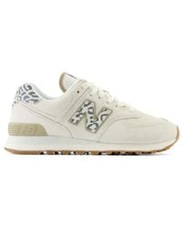 New Balance - Mujer 574 En, Gamuza/Malla, Talla - Lyst
