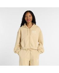 New Balance - Reimagined Fleece Full Zip - Lyst