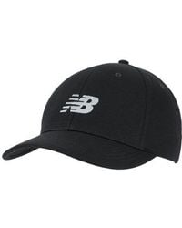 New Balance - 6 Panel Structured Snapback - Lyst