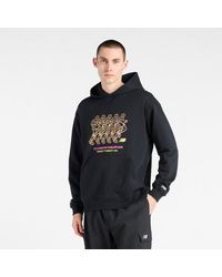 New Balance - London Edition Athletics Graphic French Terry Crew 2 - Lyst