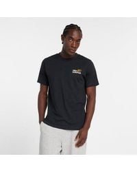 New Balance - Hombre Sport Graphic Brand T-Shirt En, Jersey De Algodón, Talla - Lyst