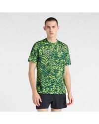 New Balance - London Edition Rc Essential Printed T-Shirt - Lyst