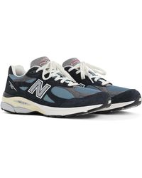 New Balance - Made in usa 990v3 in blau - Lyst