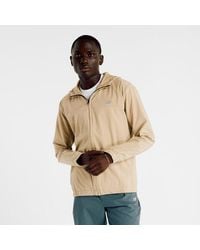 New Balance - Herren Woven Full Zip Jacket - Lyst