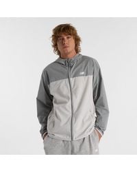 New Balance - Herren Athletics Woven Jacket - Lyst