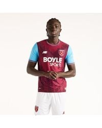 New Balance - West Ham United 26/27 Home Elite Player Jersey Polyester, Size Large - Lyst