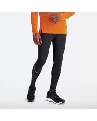 New Balance - Impact Run Heat Tight In Black Poly Knit - Lyst
