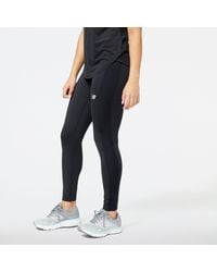 New Balance - Reflective Print Accelerate Tight In Poly Knit - Lyst