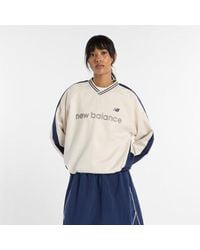 New Balance - Satin Woven Pullover - Lyst