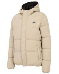 New Balance - Femme Puffer Jacket En, Nylon, Taille - Lyst