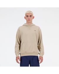 New Balance - Athletics French Terry Hoodie In Cotton Fleece - Lyst