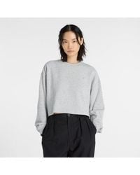 New Balance - Coastal Fleece Crew Shirt - Lyst