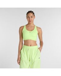 New Balance - Nb Essential Run Bra - Lyst